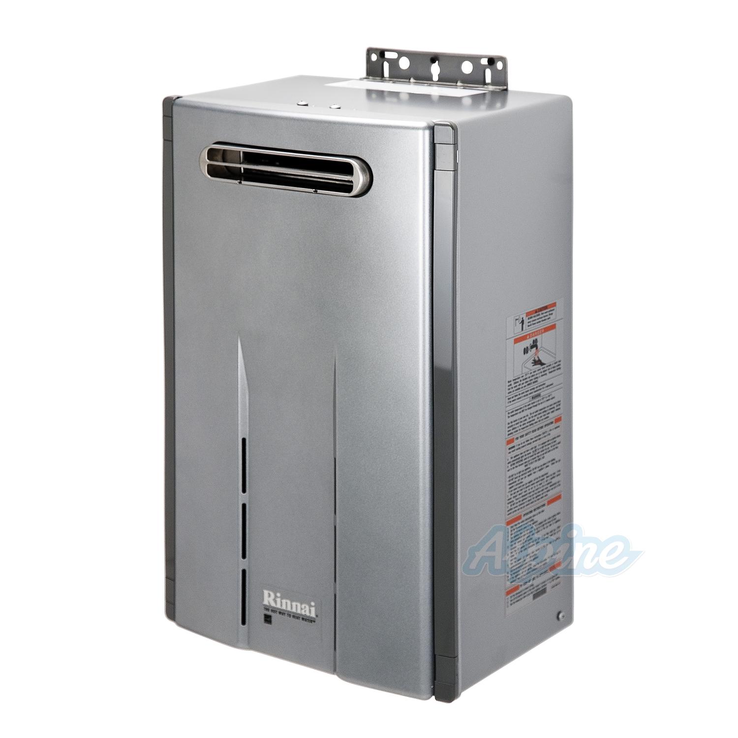 Rinnai Rl94ep Exterior 9 4 Gpm Liquid Propane 199 000 Btu 83 Efficiency Tankless Water Heater